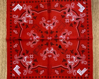 1st CHOICE Handkerchief | Rare Character Cotton Scarf | Retro Bandana Gift for Her | 2934