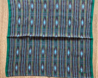 Vintage Kenzo Handkerchief | Rare Character Cotton Scarf | Retro Bandana Gift for Her | 3377
