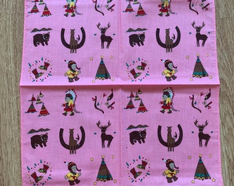 Western or Native American-themed Handkerchief 872