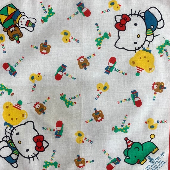 ヴィンテージ ハローキティ サンリオ ハンカチ 148 - Etsy 日本
