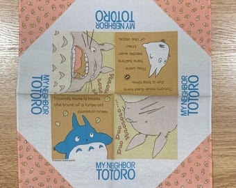 Vintage Totoro studio ghibli Handkerchief  2205