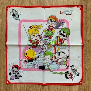 Vintage Arale Dr. Slump Handkerchief 2135