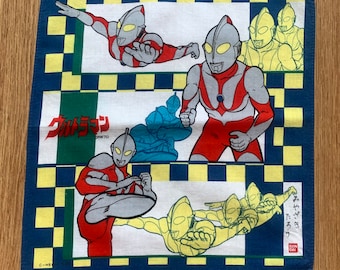 Vintage Ultraman Handkerchief 406