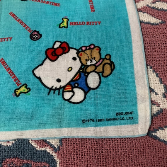 Vintage1985s Hello Kitty Sanrio Handkerchief