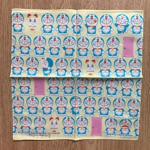 Vintage Doraemon Handkerchief 2156