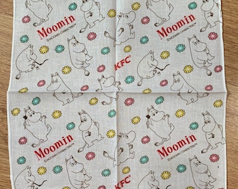 Vintage Moominvalley Handkerchief 1428
