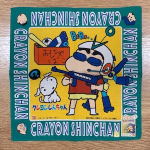 Vintage Crayon Shin Chan Handkerchief 2455
