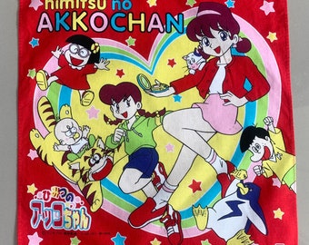 Vintage Anime japan Handkerchief 144