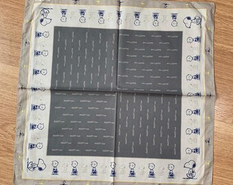 Vintage Snoopy Handkerchief 1443