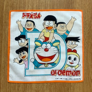 Vintage Doraemon Handkerchief 374