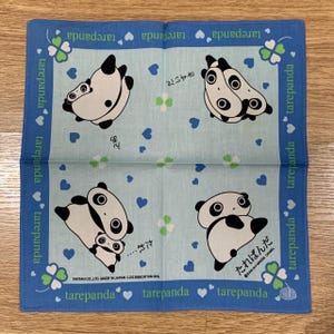 Vintage tara panda san x Pañuelo 1589