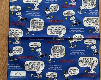 Vintage Snoopy Handkerchief 1035