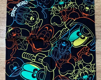 Vintage Space world Handkerchief 1425