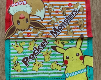 Pokemon Pikachu Eevee Handkerchief 847