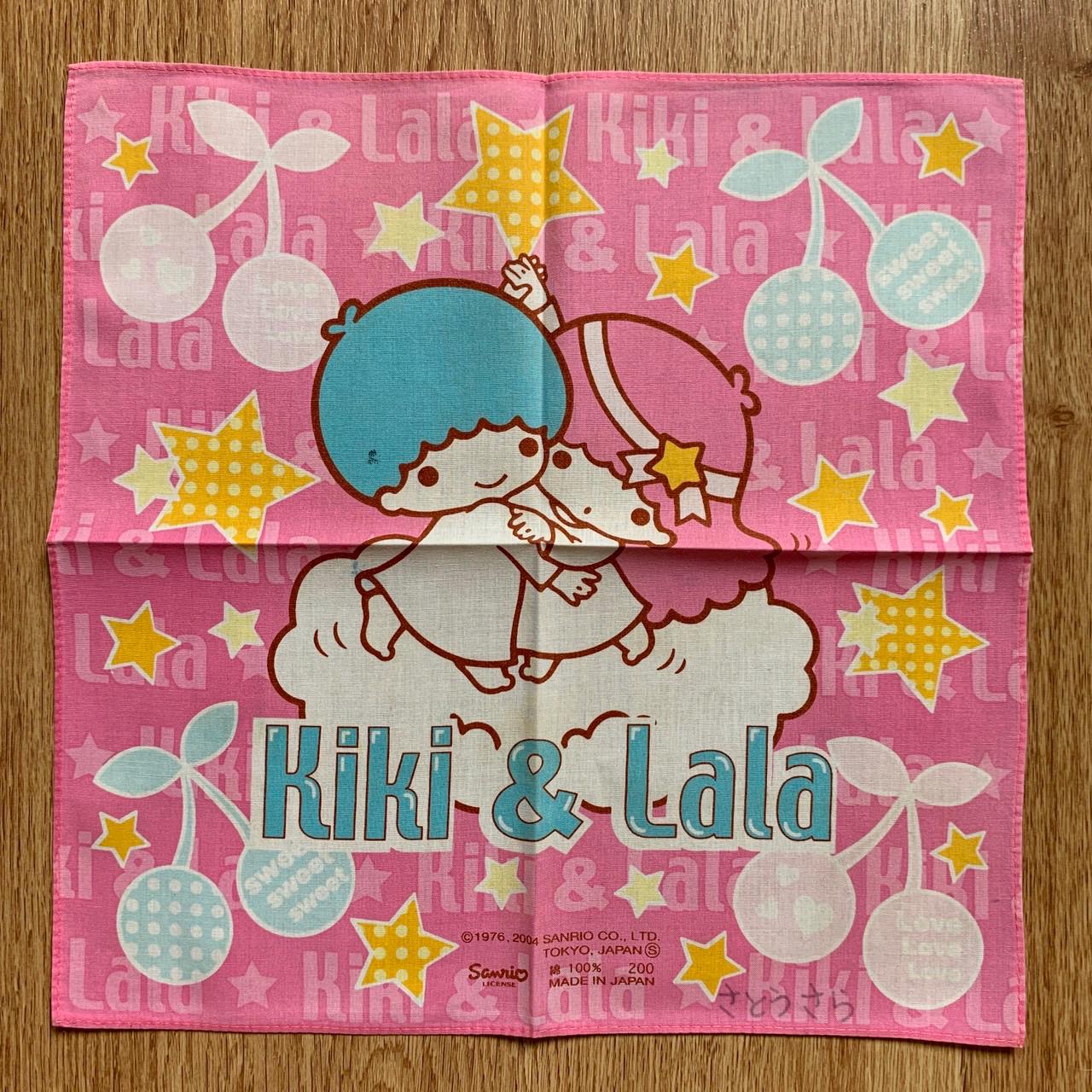 ヴィンテージ リトルツインスターズ サンリオ ハンカチ - Etsy 日本