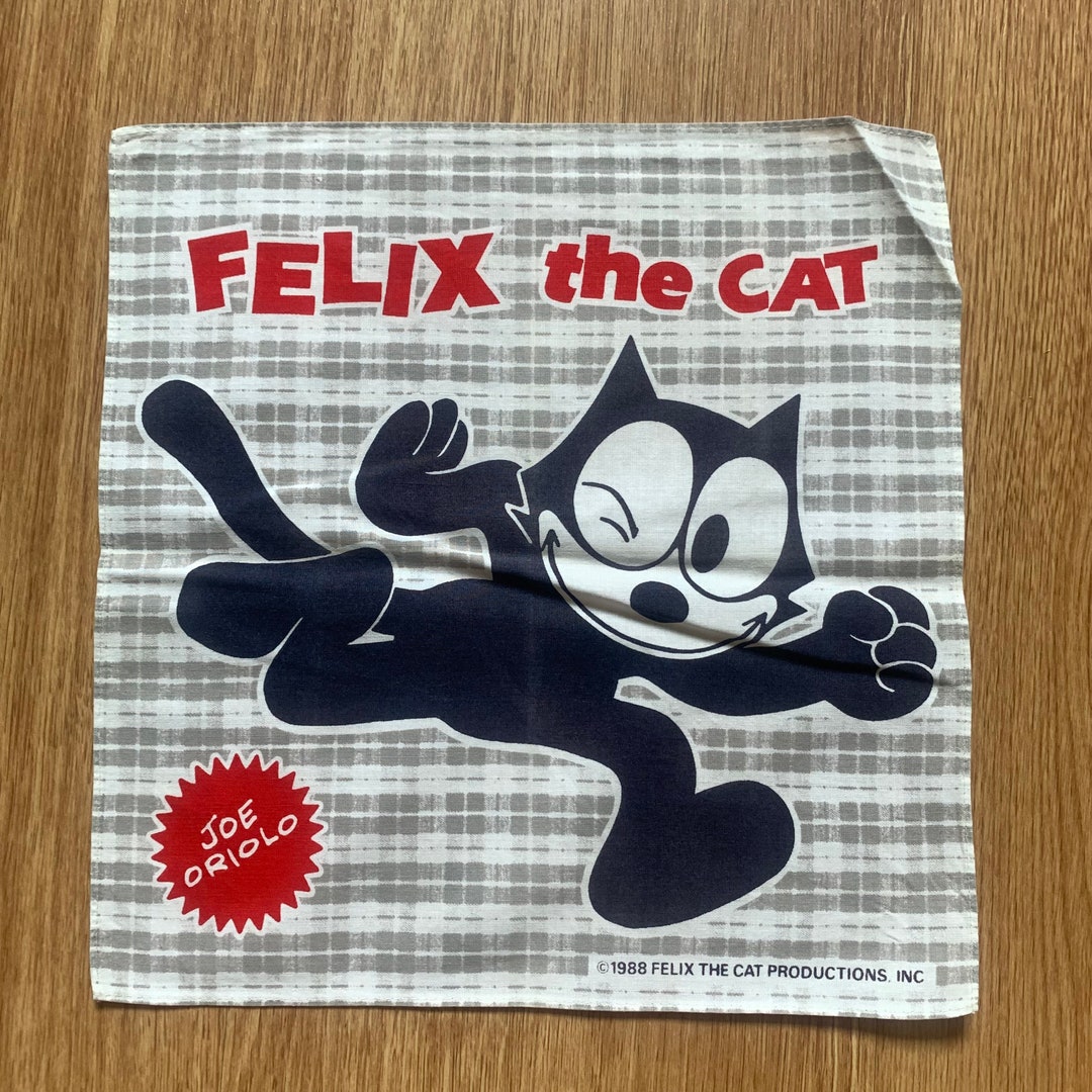 Vintage Felix the Cat Handkerchief 431 - Etsy