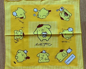 Vintage pom pom purin sanrio Handkerchief 861
