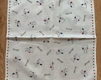 Vintage snoopy Handkerchief 1049