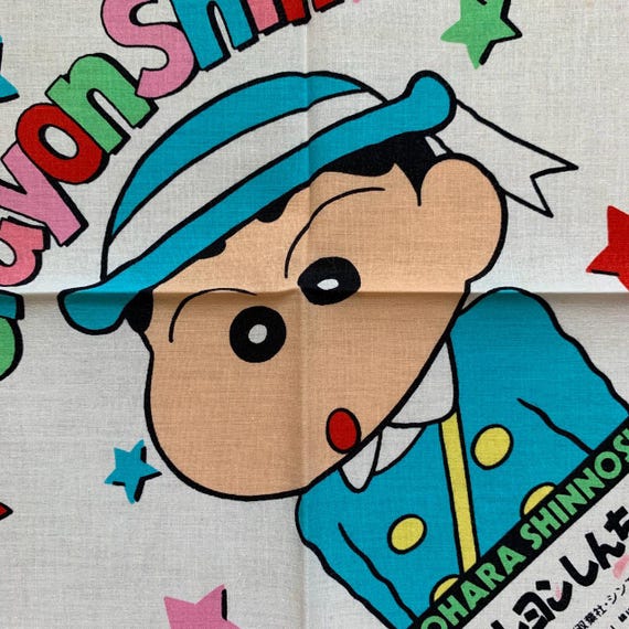 ヴィンテージ クレヨンしんちゃん ハンカチ 1991年 - Etsy 日本