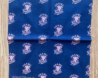 Vintage osamu goods Handkerchief 2041