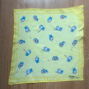 Vintage doraemon Handkerchief 539