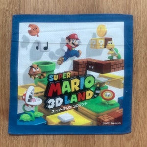 Vintage Super Mario 3D Land Taschentuch 515
