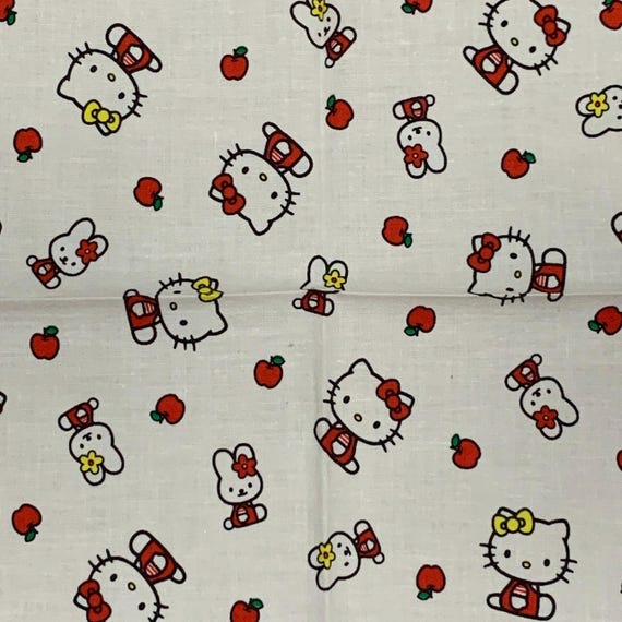 ヴィンテージ ハローキティ サンリオ ハンカチ 1591 - Etsy 日本