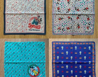 Vintage Mickey mouse Handkerchief