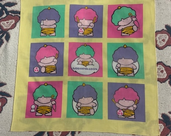 Vintage Goropikadon Handkerchief 87