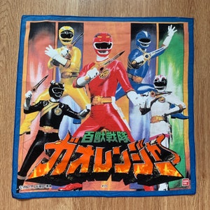 Vintage gao ranger Handkerchief 779