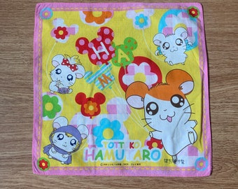 Vintage Hamtaro Handkerchief