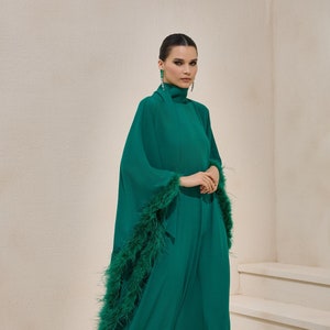 Alita Emerald Kaftan main image 1