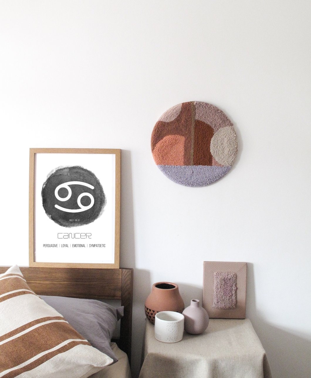 Cancer Zodiac Horoscope Home Decor Instant Download Printable Etsy