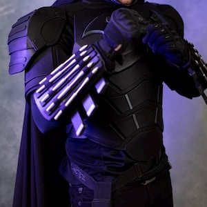 Kompletny pancerz cosplayowy superbohatera | Realistyczny pełny kostium | Ręcznie robiony, jedyny w swoim rodzaju | Wykonany przez fana