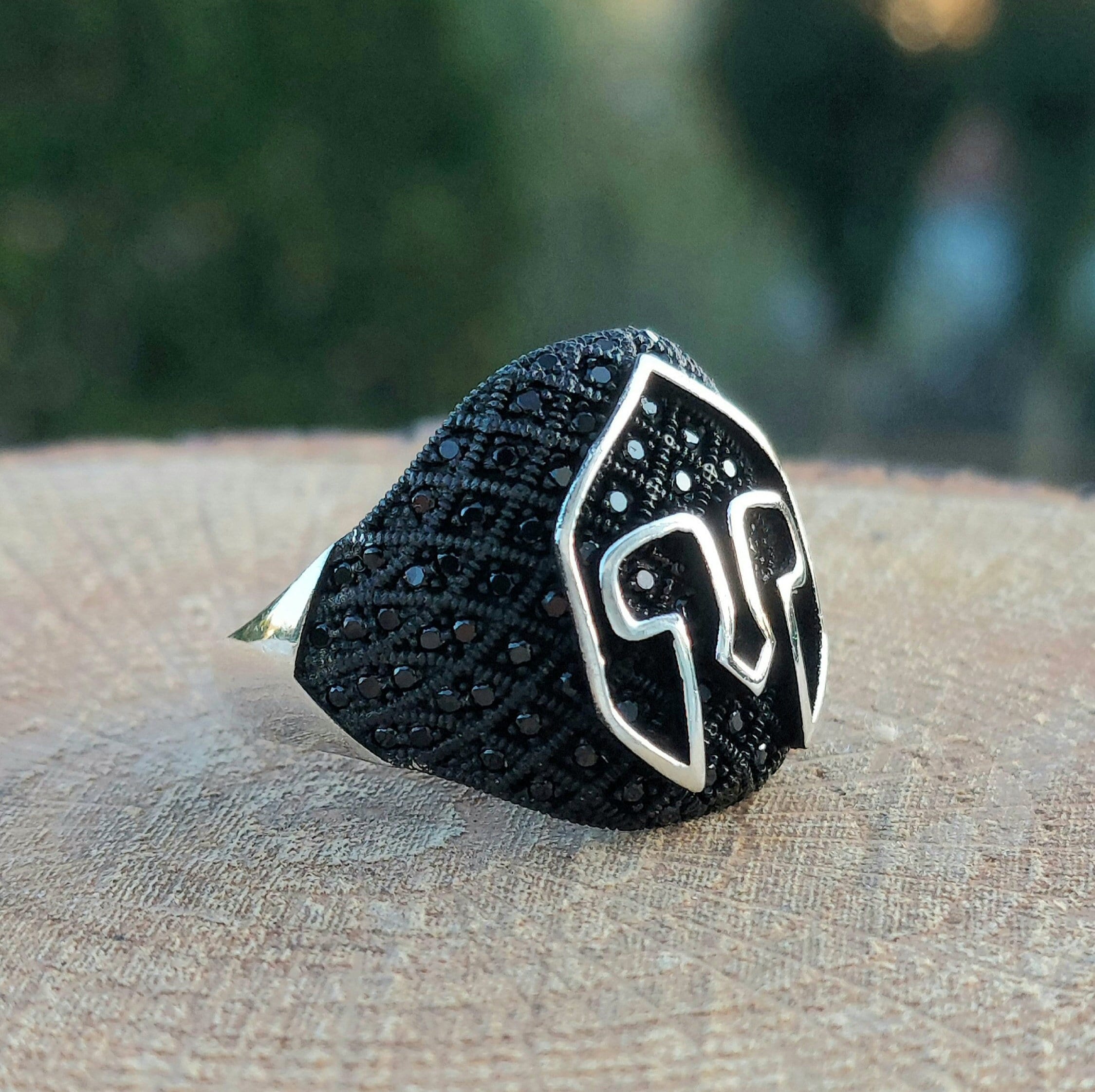 シルバー925 GLAD HAND 10th Anniversary 925 Sterling Silver Gladiator Model , Mens Handmade Ring