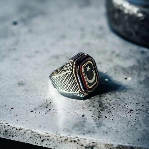 Turkish Flag Ring , Moon & Star Ring ,handmade Silver Ring ,new Arrival Ring ,best Gift for Men , Turkish Ring , Türkiye Ring , Country Ring - Etsy Turkish Flag Ring , Moon & Star Ring ,handmade Silver Ring ,new Arrival Ring ,best Gift for Men , Turkish Ring , Türkiye Ring , Country Ring - Etsy
