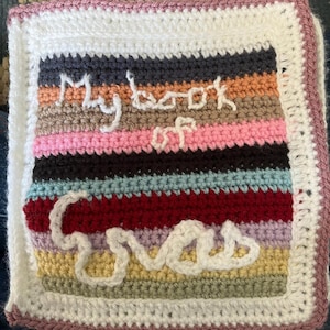 Crochet Pattern: Baby Swiftie’s Book of Eras