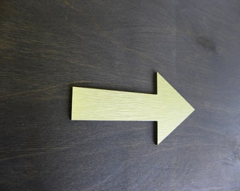 Gold Arrows Directional Modern Wall Sign. Stainless Directions Sign. Address Number Arrow Signs. Way finding Arrow Symbol. Direction Exit .