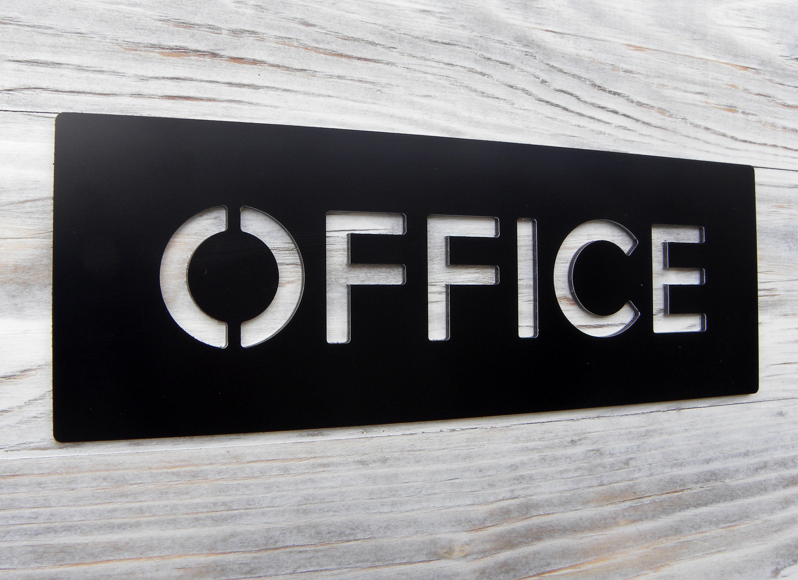 オフィス用サイン | ドアと壁の粘着プレート