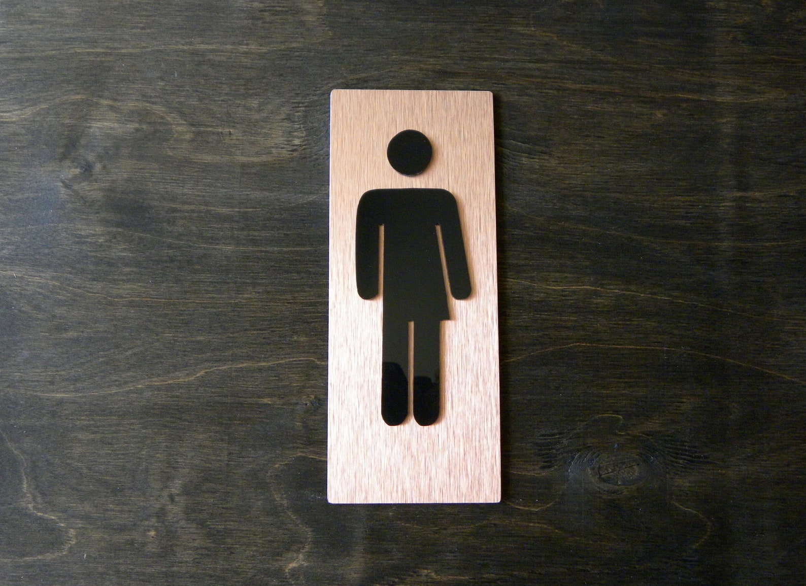 Restroom Door Signs. Unisex All Gender Neutral Men Woman - Etsy