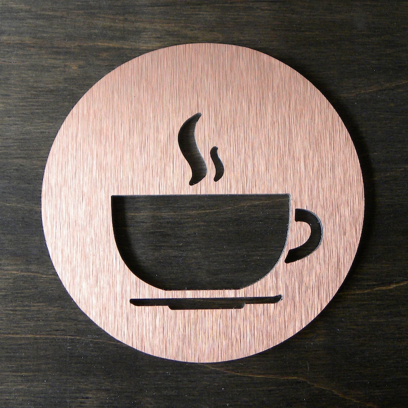 Collection Cup Sign Coffee Cup Sign - Etsy
