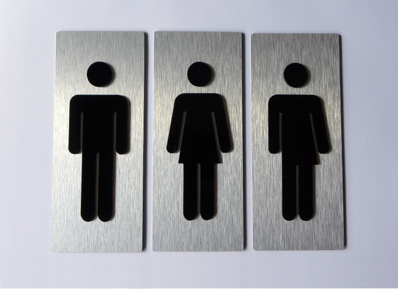 Restroom Door Signs. Unisex All Gender Neutral Men Woman - Etsy
