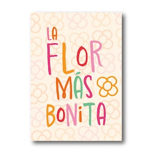 La Flor Más Bonita - Barcelona - Coleção de Ilustração de Arte Papel Impressão Postal A6 Espanha Panot Modernismo Arquitetura Art Nouveau