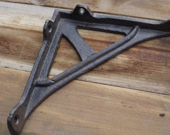 Pair Cast Iron Small Shelf Brackets/Supports