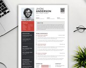Professional Resume Template for Job Applications CV Cover Letter Template Modern ATS Friendly (Instant Download)