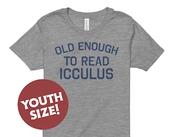 Phish Old Enough To Read Icculus YOUTH Tri-Blend Tshirt Trey Anastasio Gamehenge Lot Tee