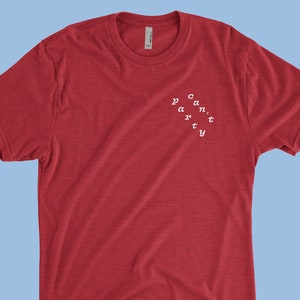 Vulf Can&#39;t Party VOSM Jack Stratton Vulfnik Tri Blend Tshirt