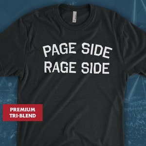 Phish Page Side Rage Side Lot Tee Page McConnell Tri Blend Lot T-shirt