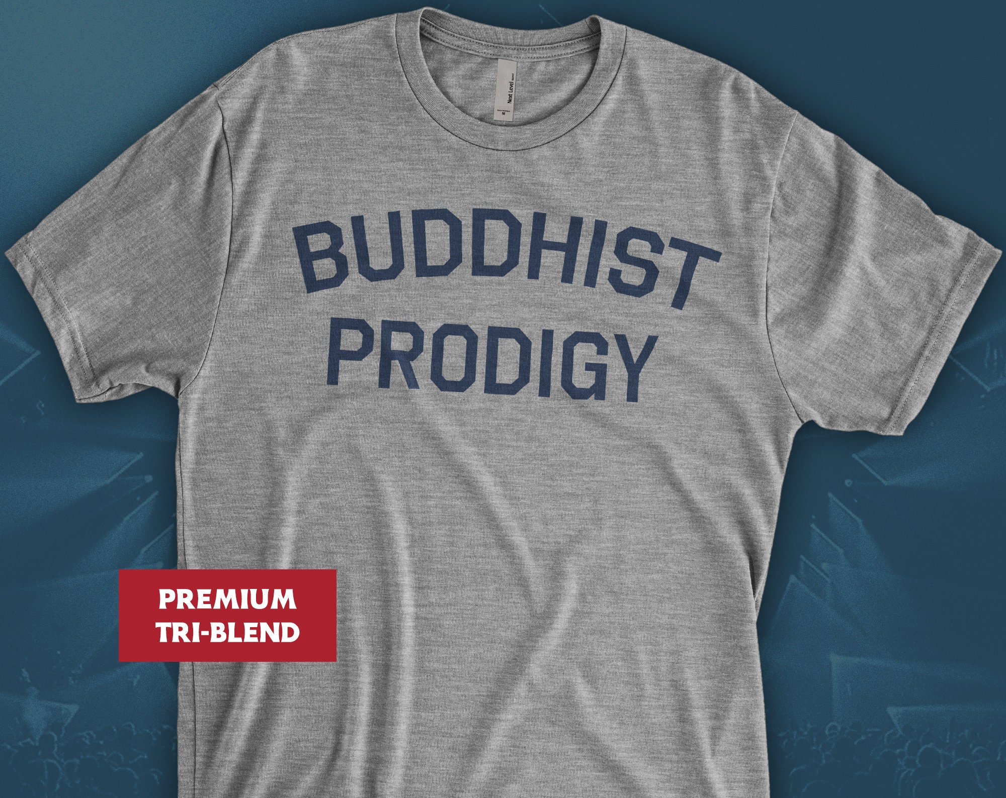 Phish Buddhist Prodigy FEE Lot T-Shirt Trey Anastasio TriBlend Tee
