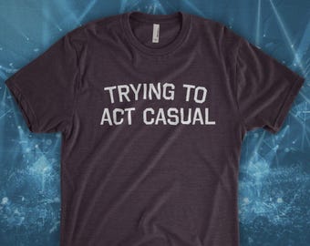 Phish Trying To Act Casual Crosseyed and Painless Lot Tee Tri-Blend Tshirt Phish